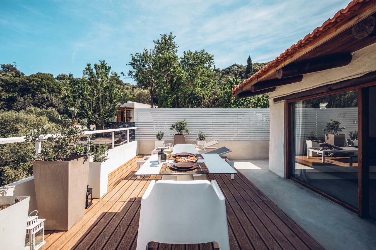 Monastery Estate Guesthouse Sougia Bagian luar foto